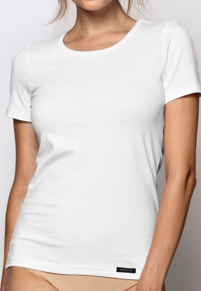 Koszulka damska krótki rękaw BLV199 biały