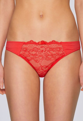 Figi damskie mini bikini LP2717 czerwony 2szt