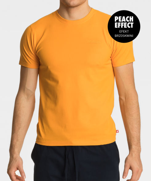 T-shirt z krótkim rękawem NMT034 pomarańczowy